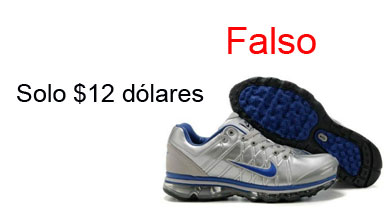 nike zapatos falsos