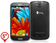 THL W8S (2+32) 5.0" Capacitive IPS Corning Gorilla Glass 3 Touch Screen 1920x1080 Android 4.2 Quad-core MTK6589T 1.5GHz 2GB RAM & 32GB ROM 3G Phablet Smartphone Android Phone with Bluetooth, Wi-Fi & GPS (Gray)