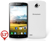 Lenovo S920 Multi-language 5.3" Capacitive IPS Touch Screen 1280x720 Android 4.2 MTK6589 Quad-core 1.2GHz 1GB RAM & 4GB ROM 3G Phablet Smartphone with Bluetooth, Wi-Fi & GPS (White)