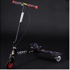 Passional Steel Three Wheeled Power Wing Drifting Caster Scooter