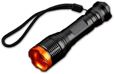700lm 5-Mode White Zooming Flashlight