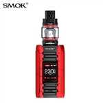 Authentic Smoktech E-Priv 230W 8ML TFV12 Prince Tank TC Full Starter Kit - Black Red
