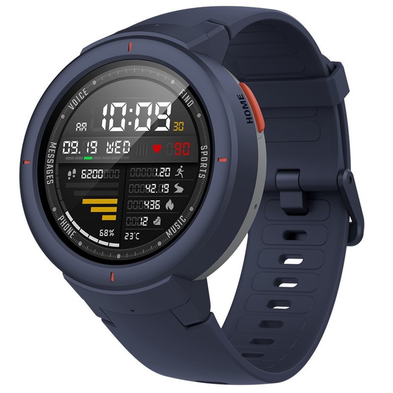 Xiaomi Amazfit 3 Verge - Color negro - AutonomÃ­a 5 DÃ­as - Pantalla 1.3 Pulgadas AMOLED - 13 DiseÃ±os de Interfaz Intercambiables - 12 Modos Deportivos - Monitoreo de Frecuencia CardÃ­aca 24h - Asistente Inteligente - Controlar Entorno Mi Home