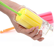 Sponge Solid Color Classic Design Cup Brush(Assorted Color)
