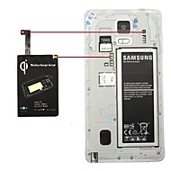 QI Wireless Charging Receiver for Samsung Galaxy Note4 N9100 (Black)
