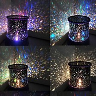 Color-changing Star Beauty Starry Sky Projector Night Light (3xAA, Random Color)