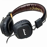 MARSHALL MAJOR Fever HIFI Rock Listening Headphone Signature Edition 3.5mm Plug Gaming Wire Mic for Iphone 6 / 6Plus