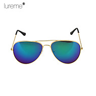 Lureme®Fashion Colorful Reflect Light Frog Mirror Women'S Ultraviolet-Proof Sunglasses