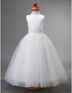 TAWIA - Vestido de Florista de Satén