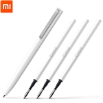 Original Xiaomi Mijia 0.5mm Sign Pen + Mijia 3Pcs Sign Pen Refill