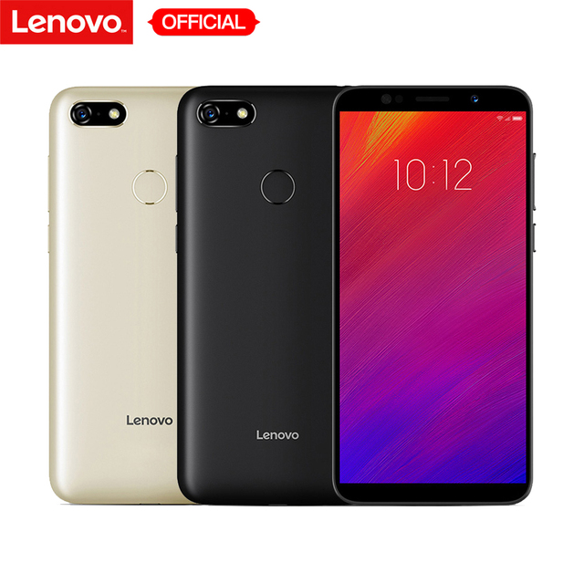 Lenovo A5 versiÃ³n Global 3 GB 16 GB 4000 mAh telÃ©fono mÃ³vil Face ID MTK6739 Android 8,1 de 5,45 pulgadas HD + 1440x720 huella dactilar telÃ©fono inteligente