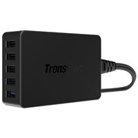 [Spain Stock] Qualcomm Certified Tronsmart Quick Charge 2.0 54W 5 Ports Desktop USB Charger Wall Charger for Samsung/Sony - EU Plug