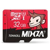 MIXZA TOHAOLL Class10 SDHC Micro SD External Memory Card TF Card Monkey Year Edition for Phones Tablets - 32GB
