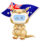 DX AU Mascot