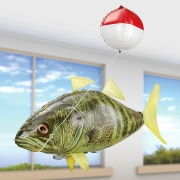 Inflatable Air Swimmer Blimp Balloon Toy Remote Controlled R/C Large Flying Bass