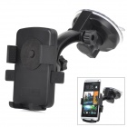 Universal 360 Degree Rotate Car Mount Holder for Mobile Phone - Black