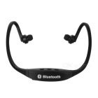 Rechargeable Sports Music Bluetooth V3.0 Headset w/ Microphone - Black