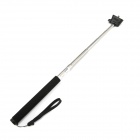 JUSTONE J022 Aluminum Alloy Monopod w/ Mount Adapter for GoPro Hero 4 / DV + More - Black + Silver