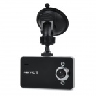 2.4" TFT 1080P HD CMOS 120' Wide-Angle LED IR Night Vision Car DVR Video Recorder Camcorder - Black