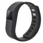 TW64 0.49' OLED Display Bluetooth 4.0 Smart Bracelet Wristband - Black