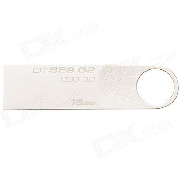 Kingston DTSE9G2 Digital 16GB Data Traveler SE9 G2 USB 3.0 Flash Drive - Silver (16GB)