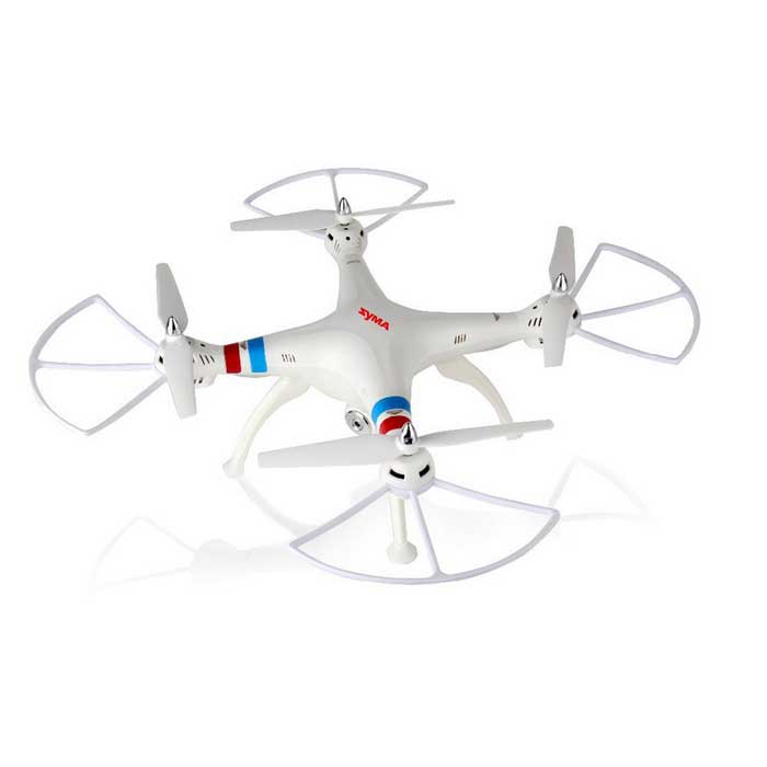Syma X8C 2.4G 4-CH 6-Axis Venture with 2MP Wide Angle Camera R/C Quadcopter RTF Helicopter - White