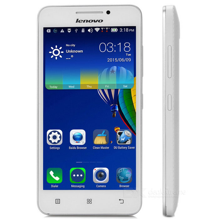 Lenovo A3600d Quad-Core Android 4.4 FDD LTE 4G Phone w/ 4.5" IPS, 4GB ROM, 5MP - White