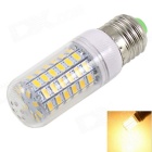 E27 12W 69-SMD 5730 LED Warm White Light Corn Bulb 1600lm 3000K (AC 220~240V)