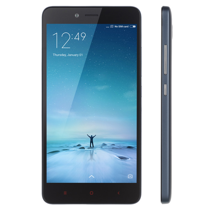 Xiaomi Redmi Note2 Octa-Core Bar Phone w/ 5.5"FHD, 13.0+5.0MP, 2GB+16GB,Wi-Fi, GPS- Gray
