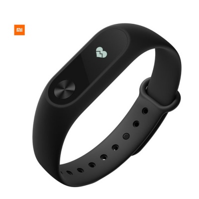 Xiaomi Mi Band 2 Smart Wristband w/ 0.42' OLED Touch Screen - Black