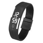 30 Meters Waterproof Simple Casual White Light LED Digital Watch (2 * LR1130)
