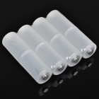Translucent AAA-to-AA Type Battery Converter Cases (4-Case)