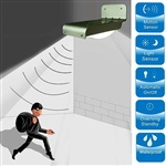 16-LED Solar Powered Motion Infrared Induction Security Wall Light