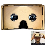 Unassembled DIY Google Cardboard Smartphone Virtual Reality 3D Glasses