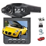 2.5" 720P Car DVR Grabador 6 LED Cámara de Infrarrojos Visión Nocturna