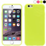 Pure Color TPU Soft Back Case f Apple iPhone 6s/6 Smartphone