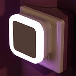 Luz controlada dormitorio lÃ¡mpara de pared cuadrado LED de luz de la noche Noche
