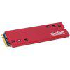 KingSpec NE - XXX M.2 PCIe SSD Disco Duro Interno - ROJO