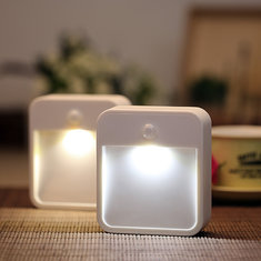 ARILUX AL101N Battery Powered Wireless PIR Motion Sensor LED Night Light for Bedroom Stair Hallway