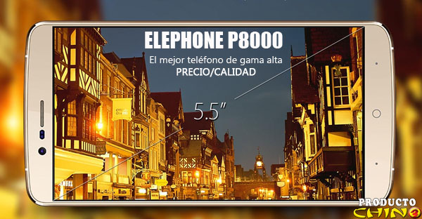 Elephone P8000, el gama alta a solo $169.99 en Gearbest