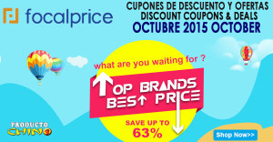 Cupones de descuento Focalprice Octubre 2015
