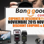 Cupones de descuento Banggood Noviembre 2015