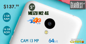 MEIZU M2 4G disponible en Gearbest