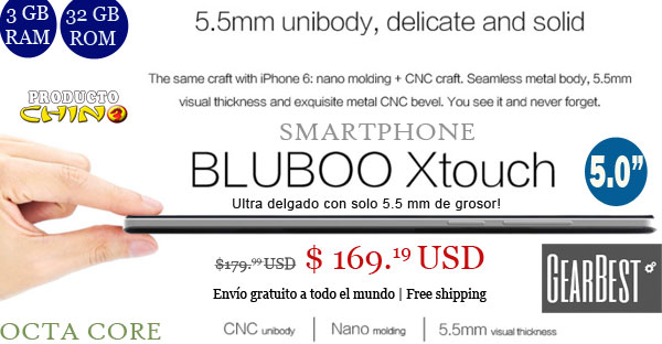Smartphone BLUBOO XTOUCH