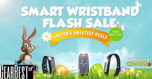 Flash Venta Pulseras Inteligentes en Gearbest
