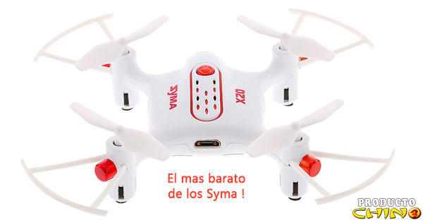 Syma X20 el drone mas barato de la marca Syma