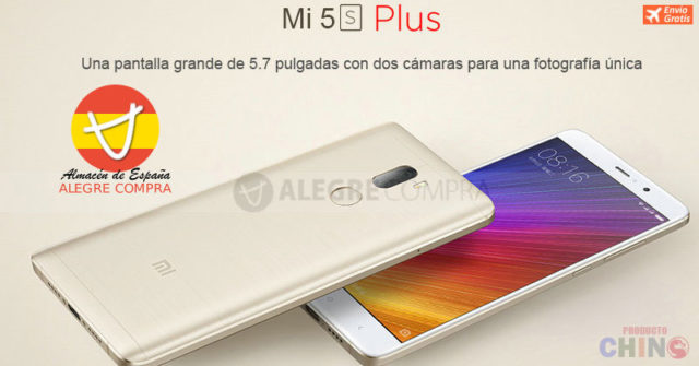 Xiaomi Mi5s Plus 4GB RAM Alegrecompra España