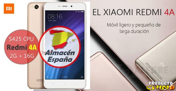 Xiaomi Redmi 4A Comprar Barato Almacén España