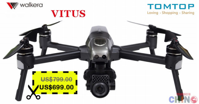 Solo $699 para Drone Walkera VITUS 320 en Tomtop
