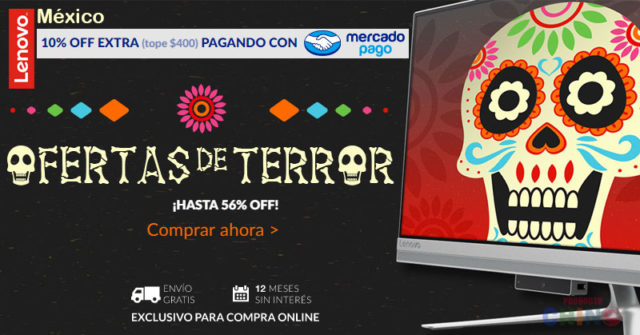 Lenovo México Ofertas especiales de Halloween - ¡Compruébalo!